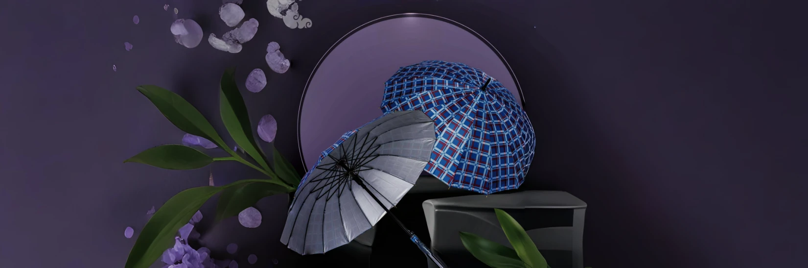 Straight Umbrella with UV Protection